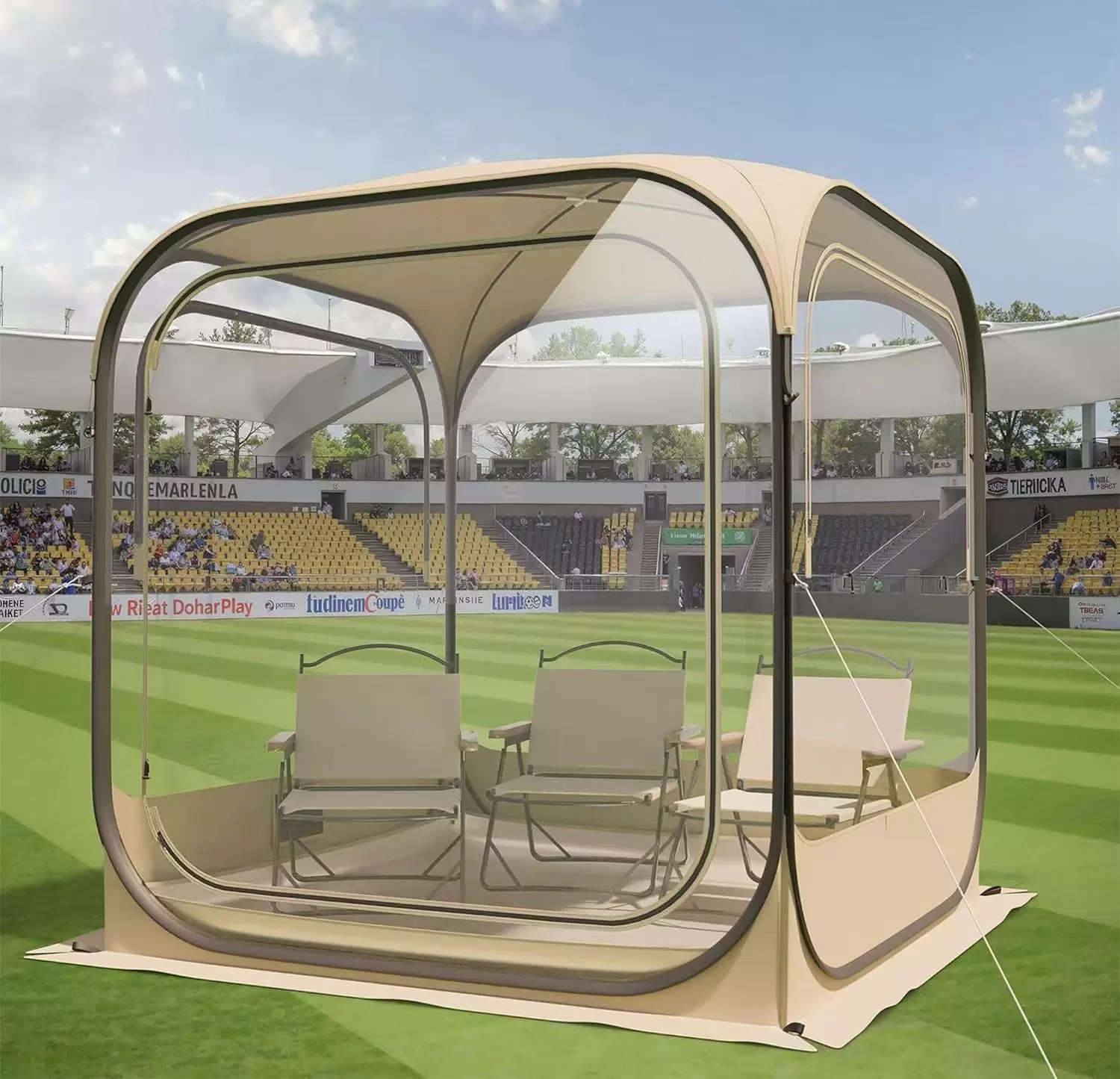 ClearView Bubble Çadır: Her Mevsim Açık Hava Eğlencesi için Anında Kurulum