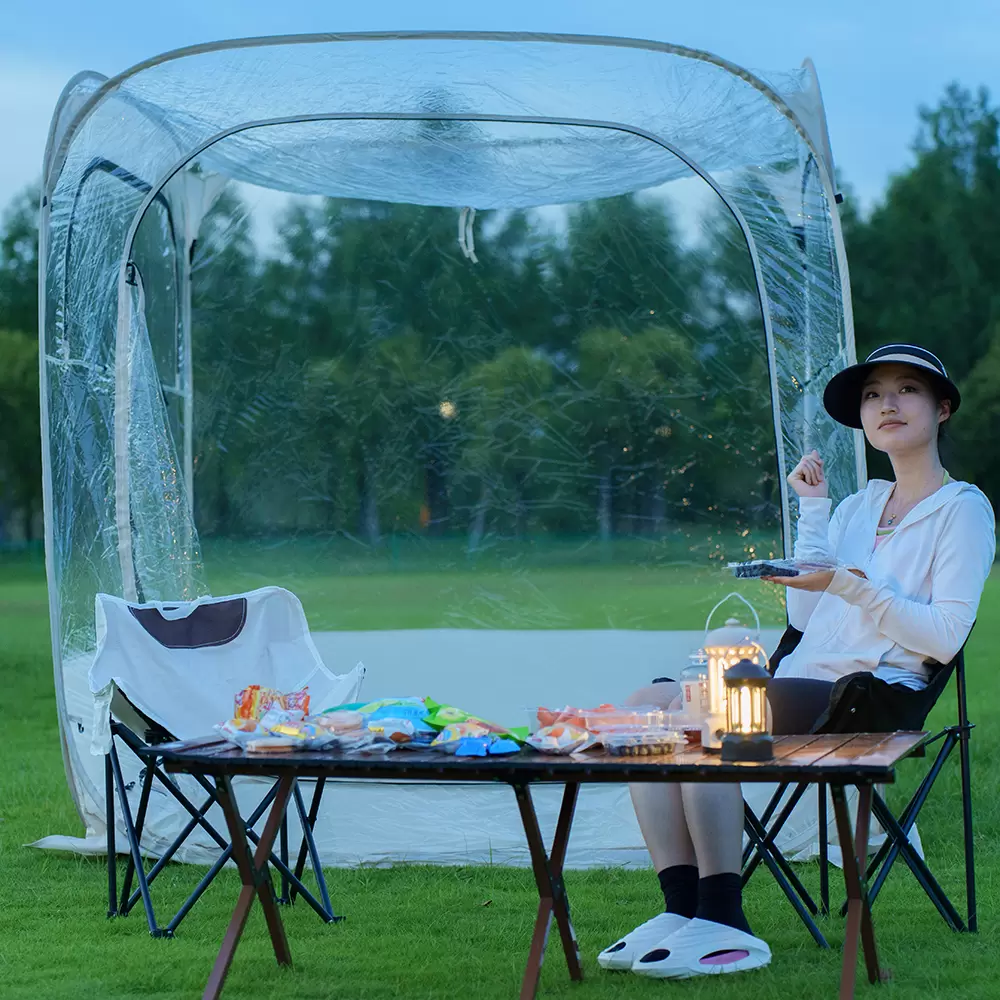 ClearView Bubble Çadır: Her Mevsim Açık Hava Eğlencesi için Anında Kurulum